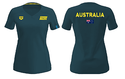 W T-SHIRT  [GREEN]